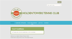 Desktop Screenshot of httennis.net